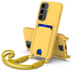Захисний чохол Reframe Silicone Holder для Samsung Galaxy S25 (S931) - Yellow