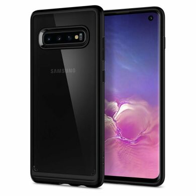 Захисний чохол Spigen (SGP) Ultra Hybrid для Samsung Galaxy S10 (G973) - Matte Black