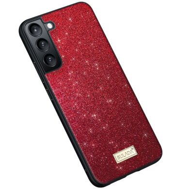 Захисний чохол SULADA Dazzling Glittery для Samsung Galaxy S22 Plus - Red