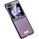 Защитный чехол SULADA Dazzling Glittery (FF) для Samsung Galaxy Flip 6 - Purple. Фото 1 из 7