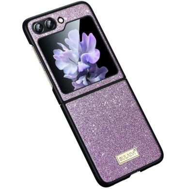 Защитный чехол SULADA Dazzling Glittery (FF) для Samsung Galaxy Flip 6 - Purple