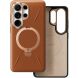 Защитный чехол TORRAS Ostand Q3 VegSkin (with MagSafe) для Samsung Galaxy S26 Ultra - Brown. Фото 1 из 8