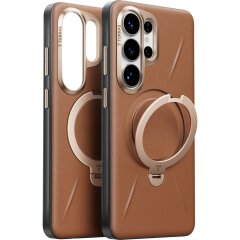 Захисний чохол TORRAS Ostand Q3 VegSkin (with MagSafe) для Samsung Galaxy S26 Ultra - Brown