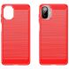 Защитный чехол UniCase Carbon для Samsung Galaxy A07 (A075) - Red. Фото 2 из 8