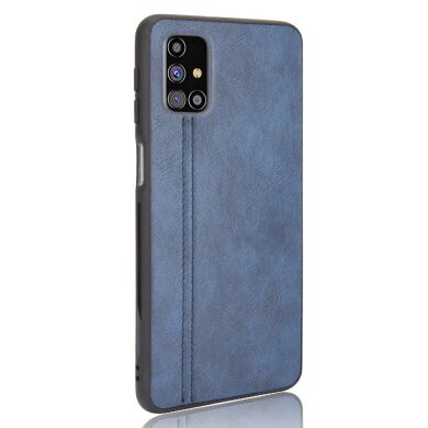 Защитный чехол UniCase Leather Series для Samsung Galaxy M31s (M317) - Blue
