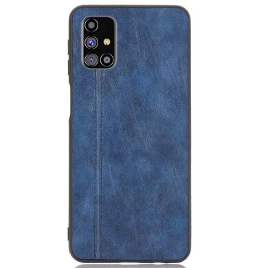 Защитный чехол UniCase Leather Series для Samsung Galaxy M31s (M317) - Blue