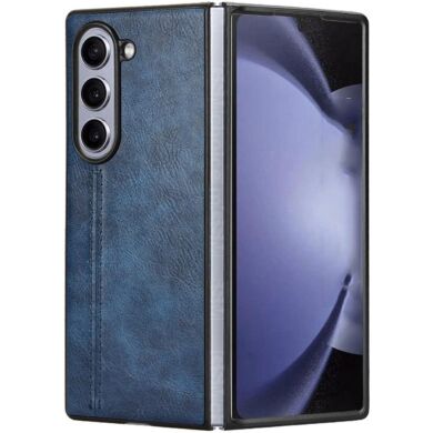 Защитный чехол UniCase Leather Series (FF) для Samsung Galaxy Fold 6 - Blue