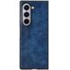 Защитный чехол UniCase Leather Series (FF) для Samsung Galaxy Fold 6 - Blue. Фото 4 из 6