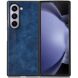Защитный чехол UniCase Leather Series (FF) для Samsung Galaxy Fold 6 - Blue. Фото 2 из 6