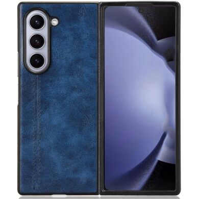 Защитный чехол UniCase Leather Series (FF) для Samsung Galaxy Fold 6 - Blue