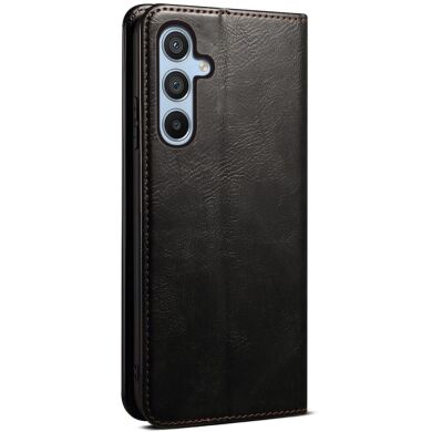 Защитный чехол UniCase Leather Wallet для Samsung Galaxy M15 (M156) - Black