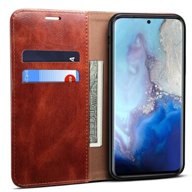 Защитный чехол UniCase Leather Wallet для Samsung Galaxy S20 FE (G780) - Brown