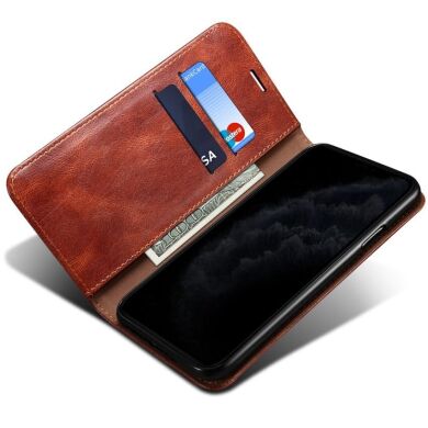 Защитный чехол UniCase Leather Wallet для Samsung Galaxy S20 FE (G780) - Brown