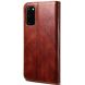 Защитный чехол UniCase Leather Wallet для Samsung Galaxy S20 FE (G780) - Brown. Фото 3 из 7