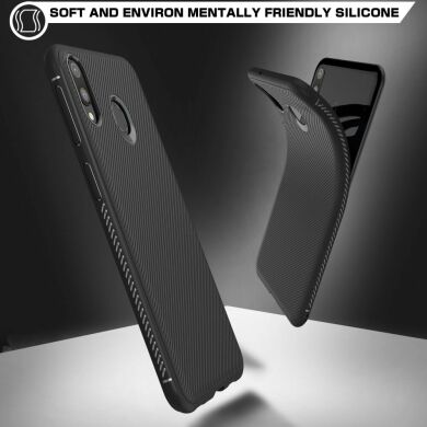 Защитный чехол UniCase Twill Soft для Samsung Galaxy M20 - Black