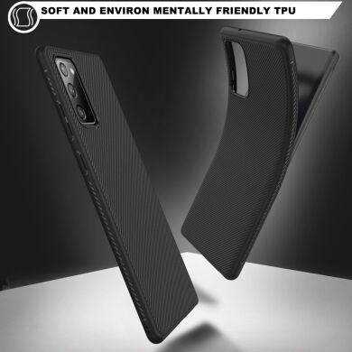 Защитный чехол UniCase Twill Soft для Samsung Galaxy Note 20 (N980) - Black