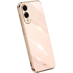 Защитный чехол XINLI Porcelain Design для Samsung Galaxy S25 Edge (S937) - Pink