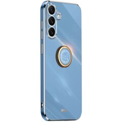 Захисний чохол XINLI Porcelain Ring для Samsung Galaxy S26 (S942) - Blue