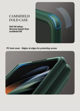 Захисний чохол NILLKIN CamShield Fold Case для Samsung Galaxy Fold 5 - Green