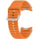 Оригинальный ремешок Sport Band (M/L) для Samsung Galaxy Watch 7 (40/44mm) ET-SNL31LOEGEU - Orange. Фото 1 из 3