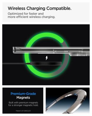 Защитный чехол Spigen AirSkin Zero (MagFit) для Samsung Galaxy Fold 8 Ultra (ACS11495) - Clear