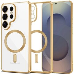 Захисний чохол Tech-Protect MagFlex MagSafe для Samsung Galaxy S26 Ultra (S948) - Shiny Gold
