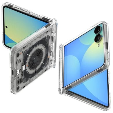 Защитный чехол Spigen Ultra Hybrid Pro Neo One (MagFit) для Samsung Galaxy Flip 8 (ACS11525) - Clear