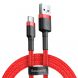 Дата-кабель BASEUS Kevlar Series type-c 3A (1м) - Red. Фото 1 из 15