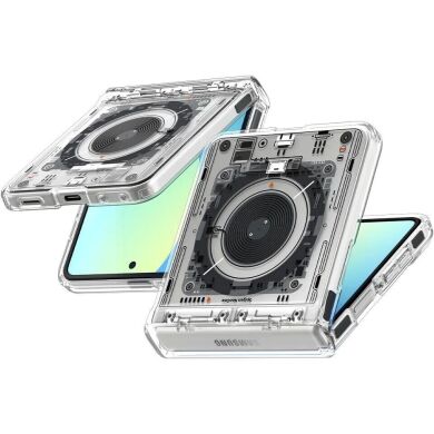 Защитный чехол Spigen Ultra Hybrid Pro Neo One (MagFit) для Samsung Galaxy Flip 8 (ACS11525) - Clear