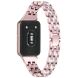 Ремешок Deexe Crystal Design для Samsung Galaxy Fit 3 - Rose Pink. Фото 3 из 6