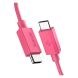 Кабель Spigen Essential EB6010CC Type-C to Type-C (60W, 1m) ACA10414 - Pink