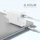 Мережевий зарядний пристрій ACCLAB&nbsp;AL-TC451 PD45W (Type-C) - White