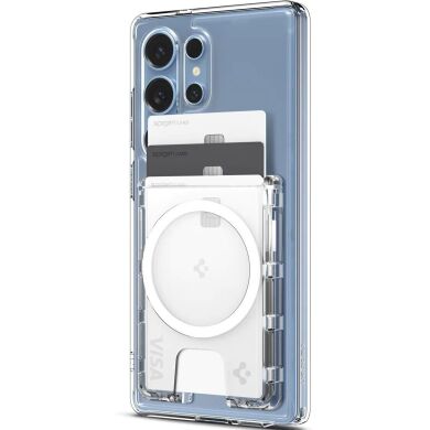 Кардхолдер Spigen Ultra Hybrid (Mag Fit+) AFA09207 - Crystal Clear