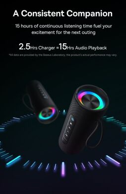 Портативная акустика Baseus AeQur VO20 (A20067900117-00) - Black