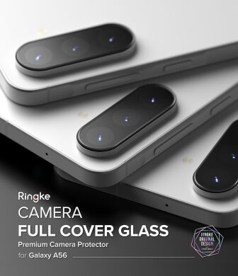 Комплект захисних стекол Ringke Camera Protector Glass для Samsung Galaxy A56 (A566) 8800293852414 - Black