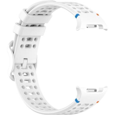 Ремешок Reframe Holes Design для Samsung Galaxy Watch 8 (40/44mm) / 8 Classic - White
