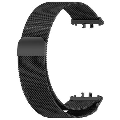 Ремінець Deexe Milanese Loop для Samsung Galaxy Fit 3 - Black