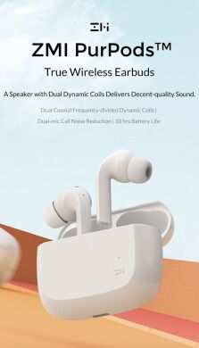 Бездротові навушники Xiaomi ZMI PurPods (TW101ZM) - White