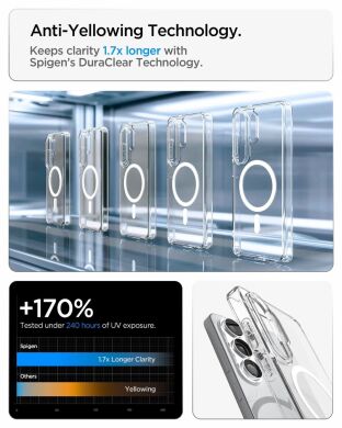 Захисний чохол Spigen Ultra Hybrid (MagFit) для Samsung Galaxy S26 Ultra (S948) ACS10680 - Matte Black