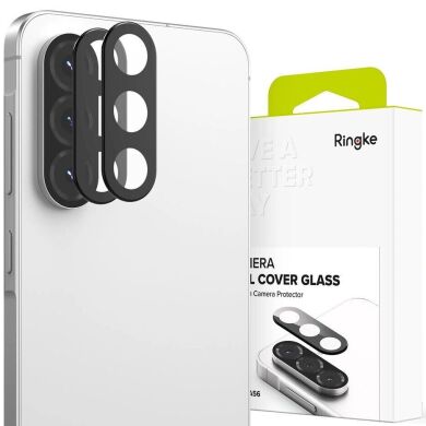 Комплект захисних стекол Ringke Camera Protector Glass для Samsung Galaxy A56 (A566) 8800293852414 - Black