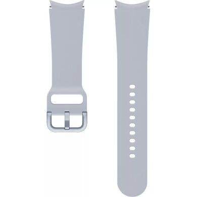 Оригінальний ремінець Sport Band (Size M/L) для Samsung Galaxy Watch 4 / 4 Classic / 5 / 5 Pro / 6 / 6 Classic (ET-SFR87LSEGRU) - Silver