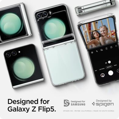 Захисний чохол Spigen (SGP) Thin Fit Pro (FF) для Samsung Galaxy Flip 5 - Frost Gray