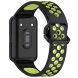 Ремешок Deexe Dot Color для Samsung Galaxy Fit 3 - Black / Lime. Фото 2 из 7