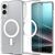 Захисний чохол Spigen (SGP) Ultra Hybrid (MagFit) для Samsung Galaxy S25 Edge (S937) ACS09418 - Clear / White