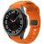 Ремешок Tech-Protect Silicone Line для Samsung Galaxy Watch 4 / 4 Classic / 5 / 5 Pro / 6 / 6 Classic / 7 / FE (5906302313594) - Orange