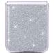 Защитный чехол Deexe Glitter Case для Samsung Galaxy Flip 4 - Silver. Фото 4 из 10