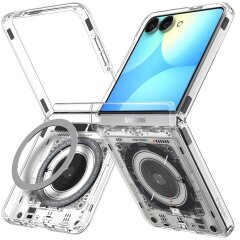 Защитный чехол Spigen Ultra Hybrid Pro Neo One (MagFit) для Samsung Galaxy Flip 8 (ACS11525) - Clear