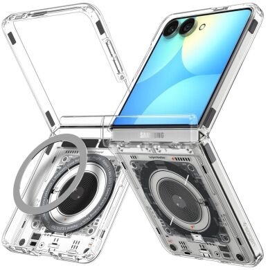 Защитный чехол Spigen Ultra Hybrid Pro Neo One (MagFit) для Samsung Galaxy Flip 8 (ACS11525) - Clear