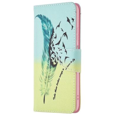 Чехол-книжка Deexe Color Wallet для Samsung Galaxy M53 (M536) - Feather