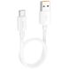 Кабель Hoco X96 Hyper 100W USB to Type-C (0.25m) - White